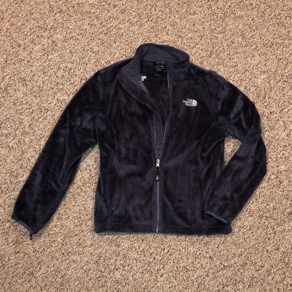 Women’s Northface fuzzy zip up